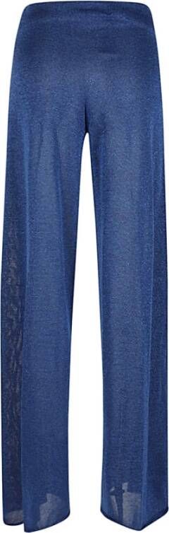 Circus Hotel Wide Trousers Blauw Dames