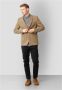 Clean Cut Blazerjas- CC Milano Jersey Beige Heren - Thumbnail 2