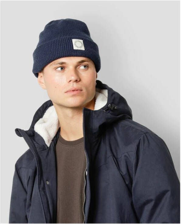 Clean Cut Muts- hugo beanie Blauw Heren