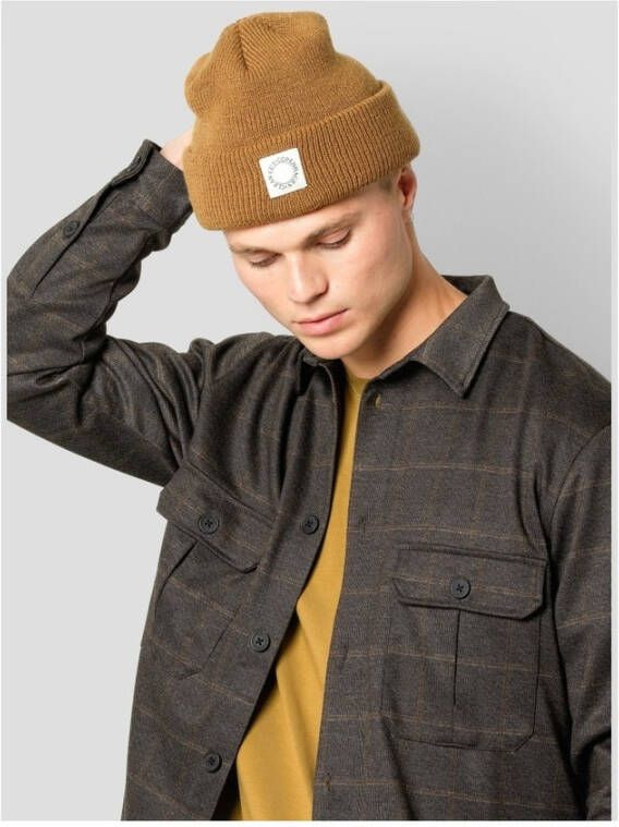 Clean Cut Muts- hugo beanie Bruin Heren
