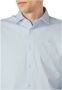 Clean Cut Overhemd Formal Stretch Shirt Blauw Heren - Thumbnail 2