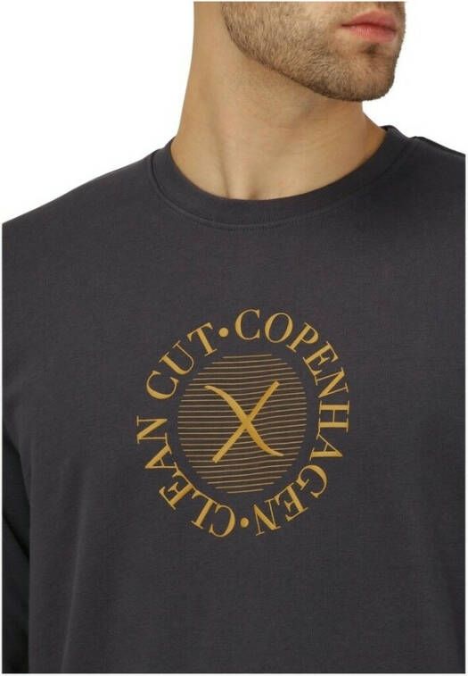 Clean Cut Zweet Damon Crewneck Blauw Heren