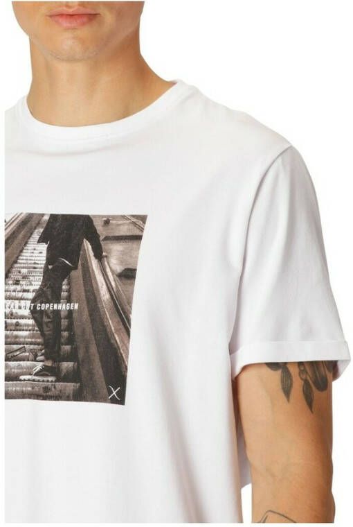 Clean Cut T-shirt Tim Wit Heren
