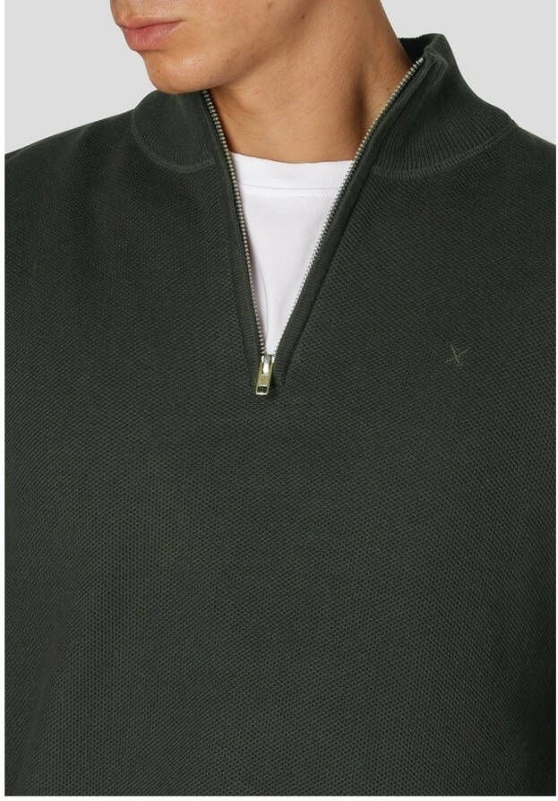 Clean Cut Triicc lauritz 1 2 zip breier Groen Heren