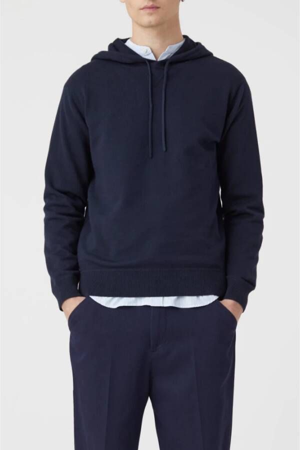 closed Hoodies Blauw Heren