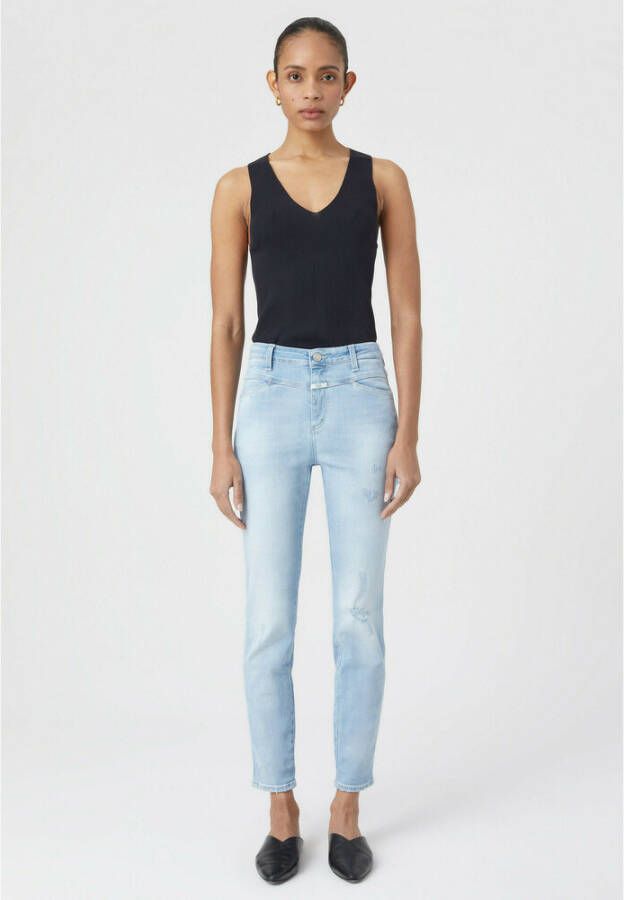 closed Slim-fit Jeans Blauw Dames