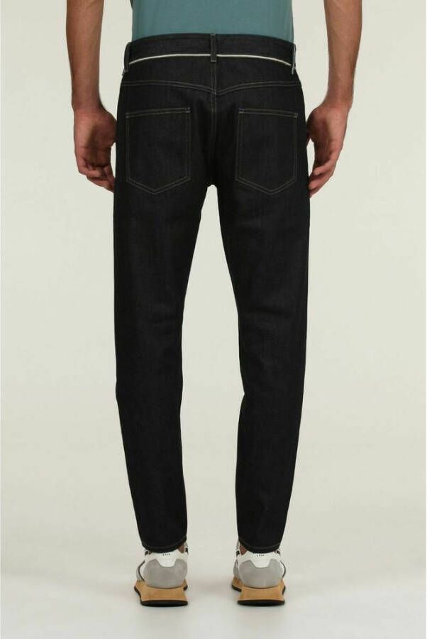 closed Regelmatige Indigo Jeans Cimosa en Vita Blauw Heren