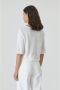 Closed Elegante Witte T-Shirt met Lange Mouwen White Dames - Thumbnail 3
