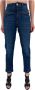 Closed Moderne Slim-Fit Pedal Pusher Jeans Blauw Dames - Thumbnail 2