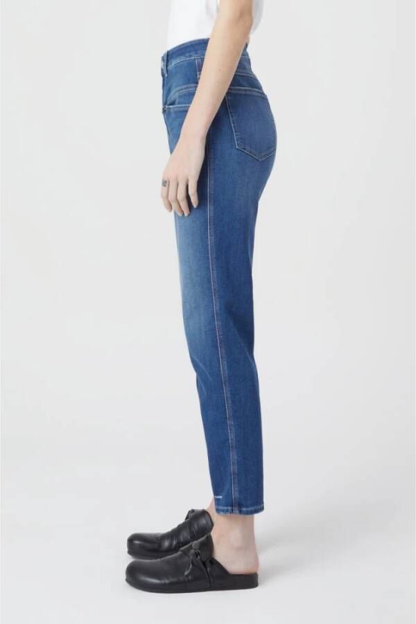 closed Duurzame Straight Jeans Blauw Dames