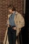Closed Dames Trenchcoat met Omkeerbare Kraag en Dubbele Knoopsluiting Beige Dames - Thumbnail 2