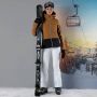 CMP Ski-jas met 4-way stretch en weerbescherming Beige Dames - Thumbnail 3