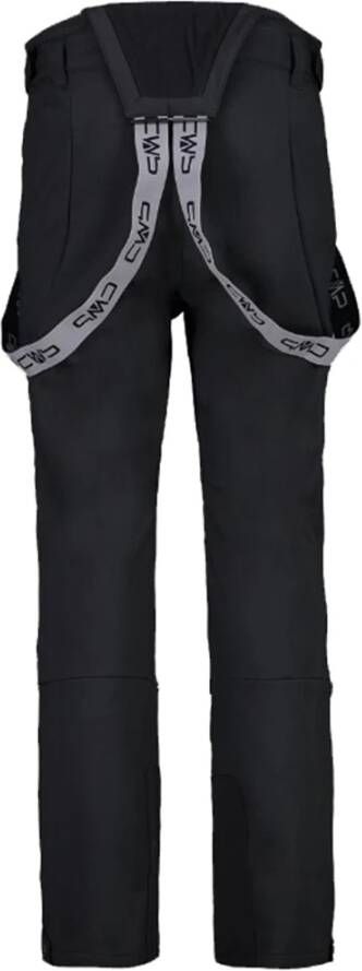 CMP Zwarte outdoor broek met reflecterende details Black Heren