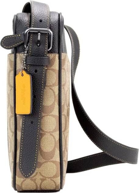 Coach Cross Body Bags Beige Dames