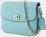 Coach Crossbody bags Polished Pebbled Leather Cassie Crossbody 19 in blauw - Thumbnail 3
