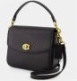 Coach Satchels Polished Pebbled Leather Cassie Crossbody 19 in zwart - Thumbnail 3