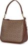Coach Satchels Coated Canvas Signature Cary Shoulder Bag in bruin - Thumbnail 3