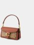 Coach Pochettes Coated Canvas Signature Tabby Shoulder Bag 20 in bruin - Thumbnail 4