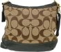 Coach Pre-owned Canvas shoulder-bags Beige Dames - Thumbnail 2