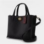 Coach Totes Polished Pebble Leather Willow Tote 24 in zwart - Thumbnail 6