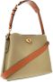 Coach Crossbody bags Colorblock Leather With Coated Canvas Signature In groen - Thumbnail 3