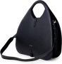 Coccinelle Elegante zwarte leren handtas met afneembare band Black Dames - Thumbnail 4