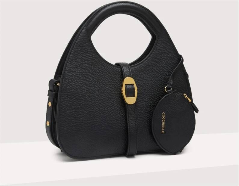 Coccinelle Neo-Retro Trapeze Tas Zwart Dames