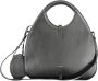Coccinelle Elegante zwarte leren handtas met afneembare band Black Dames - Thumbnail 2