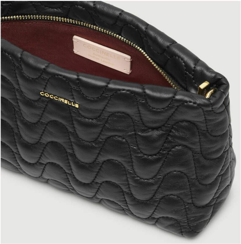 Coccinelle Ophelie quilted Small Bag Zwart Dames