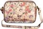 Coccinelle Elegante Beige Schoudertas met Draaisluiting Multicolor Dames - Thumbnail 4