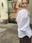 Co'Couture Frisse witte blouse met pofmouwen White Dames - Thumbnail 2