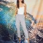 Co'Couture Slim-Fit Broek voor Dames Grijs Dames - Thumbnail 2