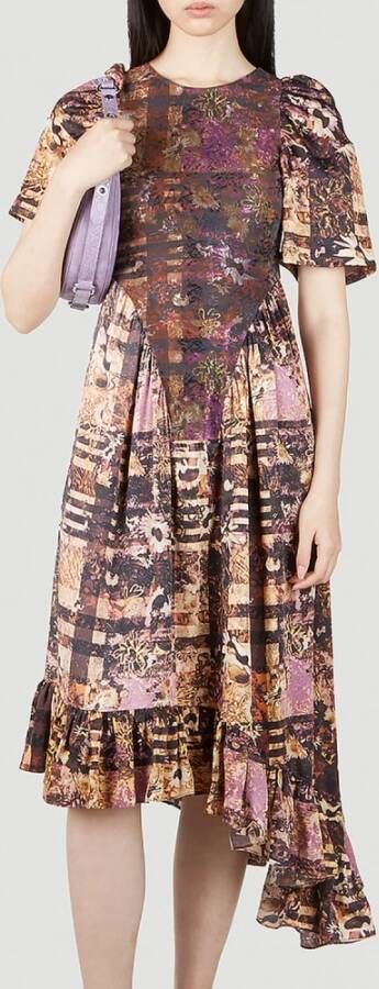 Collina Strada Dresses Bruin Dames