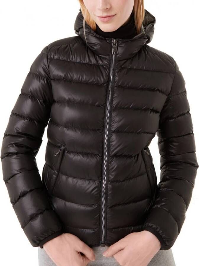 Colmar Glanzende Donsjas Zwart Dames