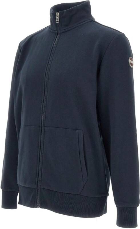 Colmar Sweater met rits Blauw Heren