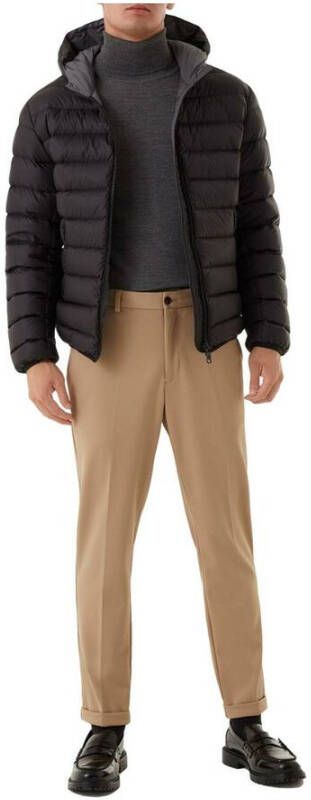 Colmar Zwart Sporty Hooded Down Jacket Zwart Heren