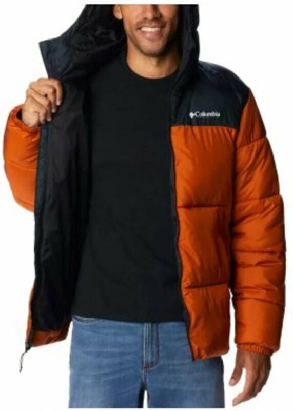 Columbia Down Jackets Oranje Heren