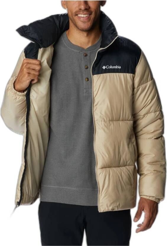 Columbia Jas m Puffect™ II Beige Heren