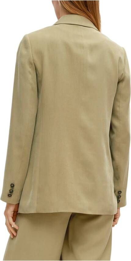 comma Blazerjas Groen Dames