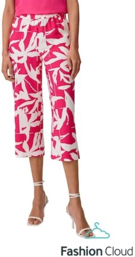 comma Broek 2131109 Roze Dames