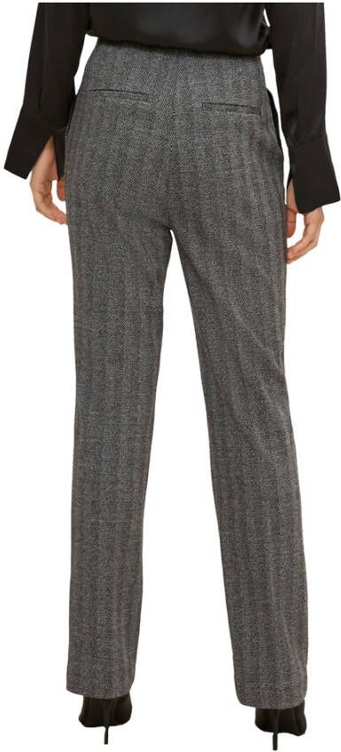 comma Suit Trousers Grijs Dames