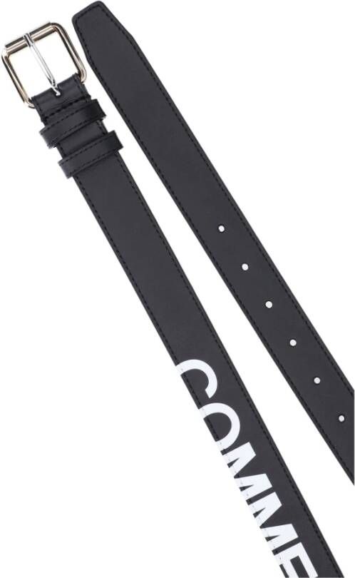 Comme des Garçons Zwarte Portemonnee Riemen Zwart Unisex
