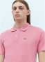 Comme des Garçons Lacoste Twisted Polo Shirt Pink Heren - Thumbnail 3