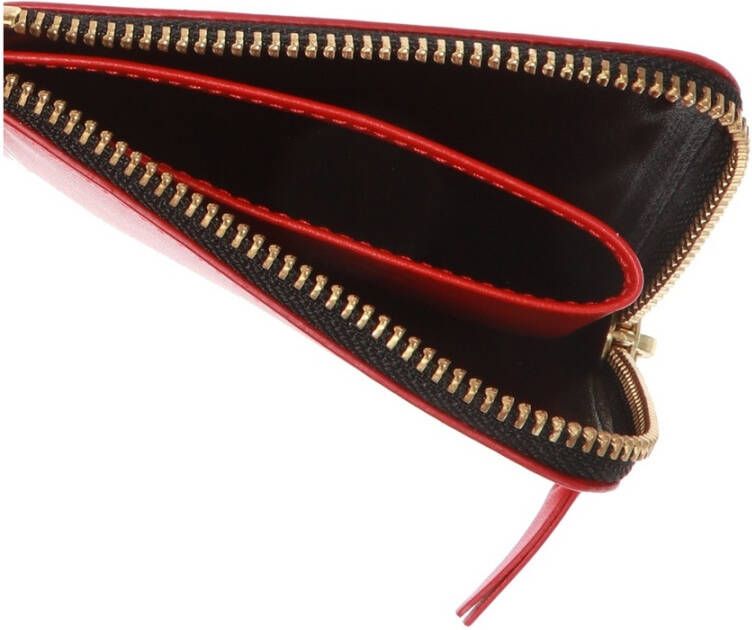 Comme des Garçons Logo-gedrukte portemonnee Rood Dames
