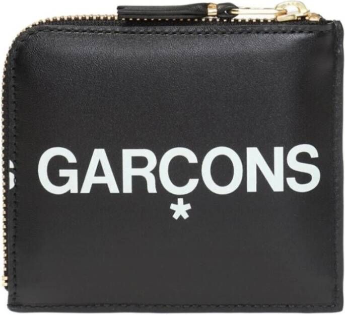 Comme des Garçons Logo-printed Wallet Zwart Dames