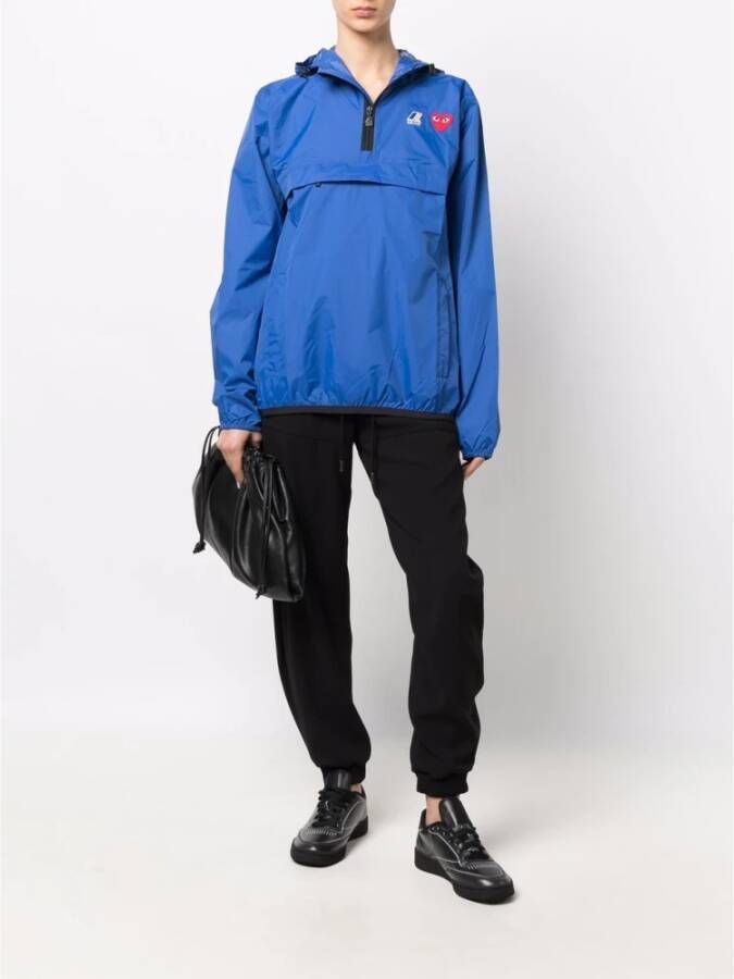 Comme des Garçons Play Comme DES Garcons Play Jackets Blauw Heren