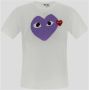 Comme des Garçons Play T-shirt Purple Dames - Thumbnail 2