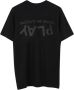 Comme des Garçons Play T-Shirts Zwart Heren - Thumbnail 2