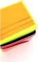 Comme des Garçons Portemonnee Klein Bi-fold Super Fluorescerend Multicolor Heren - Thumbnail 2