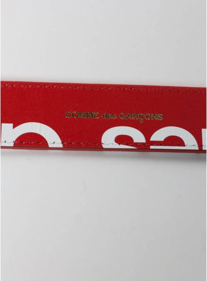 Comme des Garçons Riemen Rood Unisex